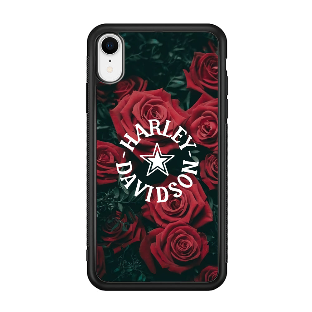 Harley Davidson Rose Views iPhone XR Case