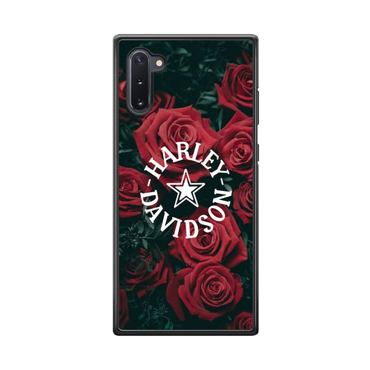 Harley Davidson Rose Views Samsung Galaxy Note 10 Case