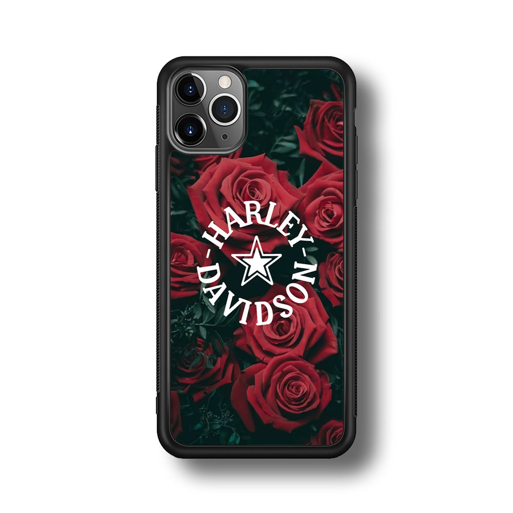 Harley Davidson Rose Views iPhone 11 Pro Case