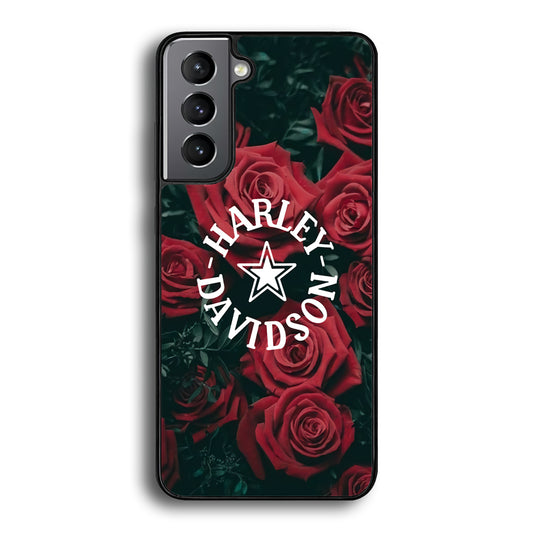 Harley Davidson Rose Views Samsung Galaxy S21 Plus Case - Carneyforia