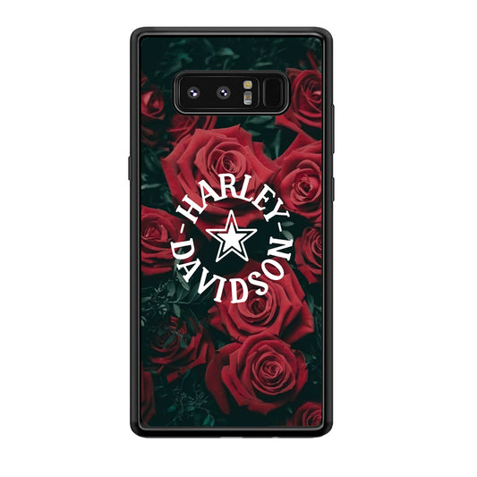 Harley Davidson Rose Views Samsung Galaxy Note 8 Case