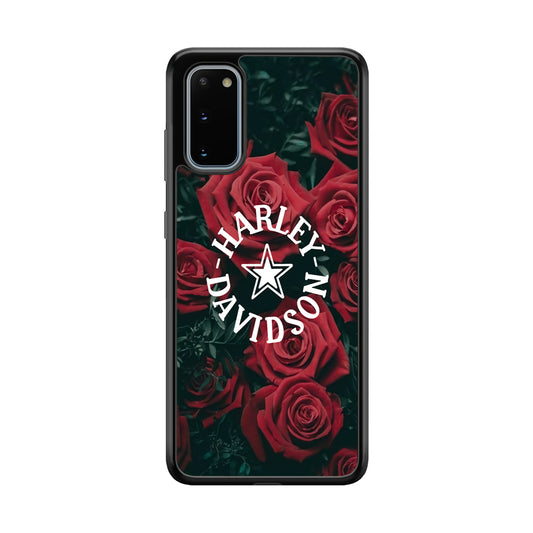 Harley Davidson Rose Views Samsung Galaxy S20 Case