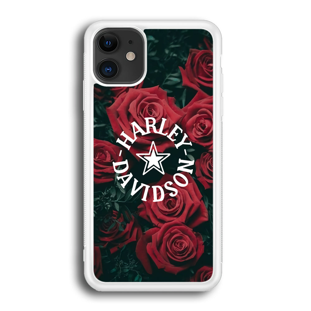 Harley Davidson Rose Views iPhone 12 Case