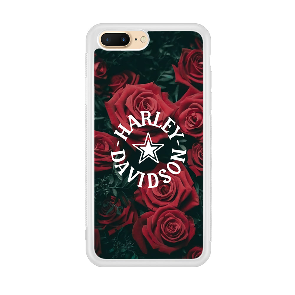 Harley Davidson Rose Views iPhone 8 Plus Case