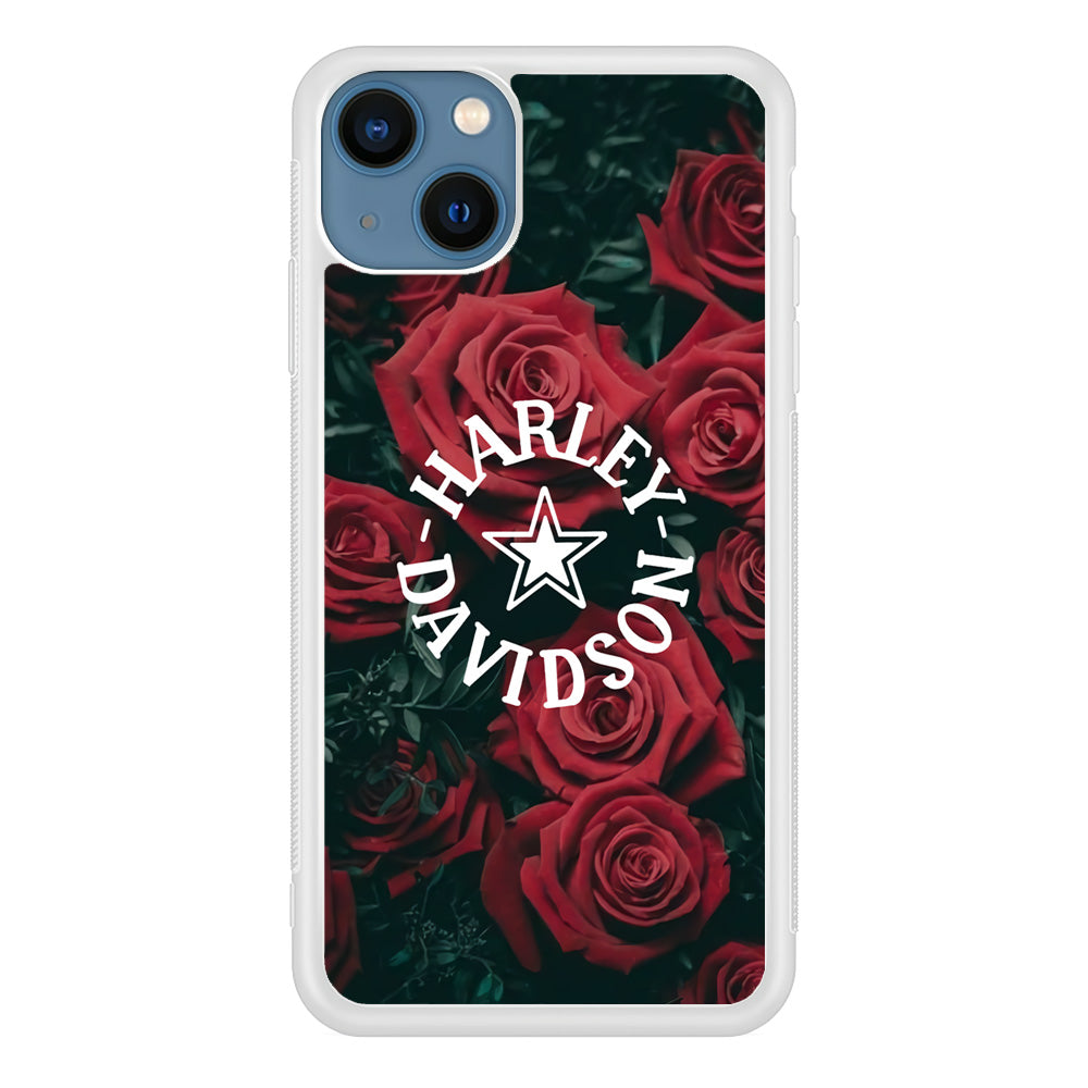 Harley Davidson Rose Views iPhone 13 Case