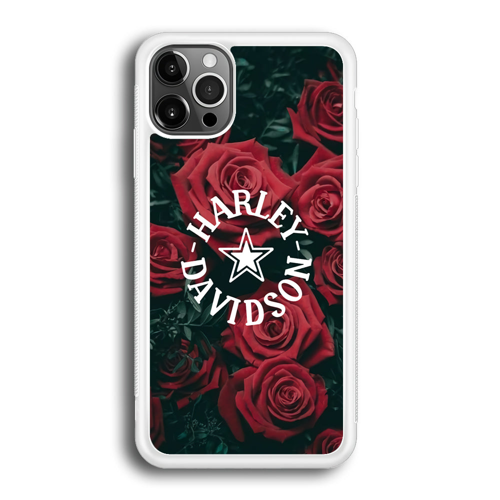 Harley Davidson Rose Views iPhone 12 Pro Case