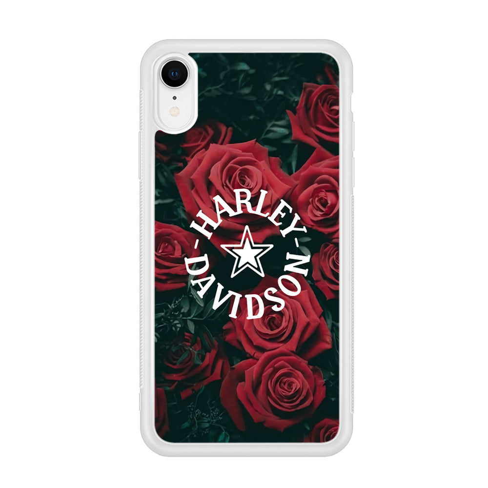 Harley Davidson Rose Views iPhone XR Case