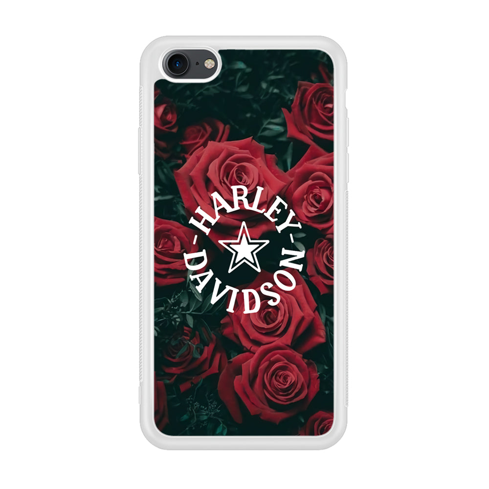 Harley Davidson Rose Views iPhone 8 Case