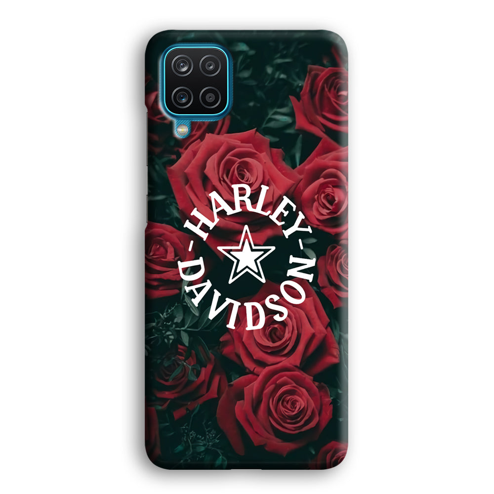 Harley Davidson Rose Views Samsung Galaxy A12 Case