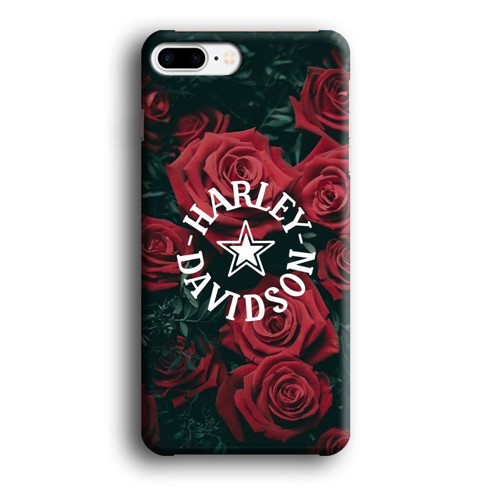 Harley Davidson Rose Views iPhone 8 Plus Case