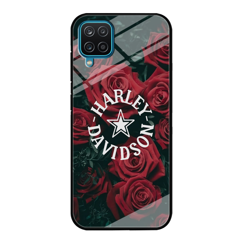 Harley Davidson Rose Views Samsung Galaxy A12 Case