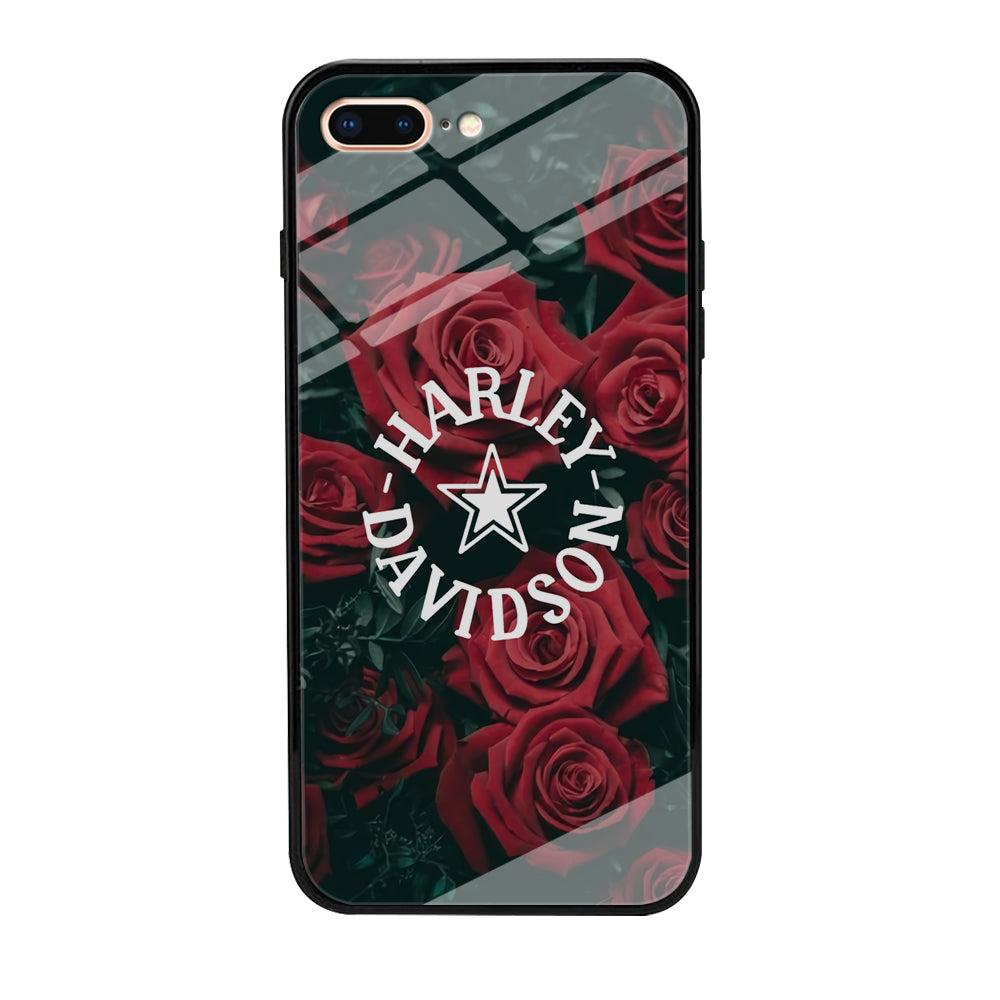 Harley Davidson Rose Views iPhone 8 Plus Case