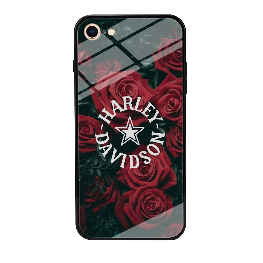 Harley Davidson Rose Views iPhone 8 Case