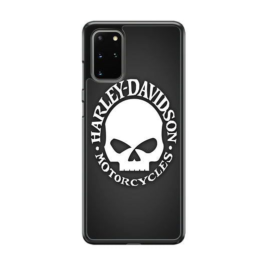 Harley Davidson Skull Grey Samsung Galaxy S20 Plus Case