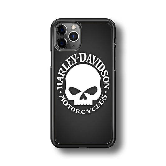 Harley Davidson Skull Grey iPhone 11 Pro Case