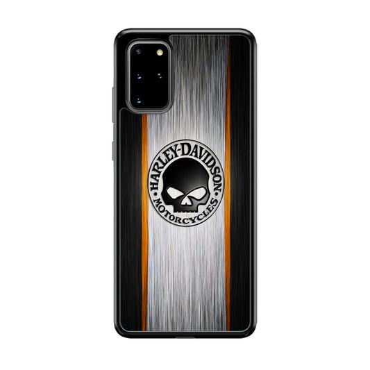 Harley Davidson Stripe Skull Logo Samsung Galaxy S20 Plus Case
