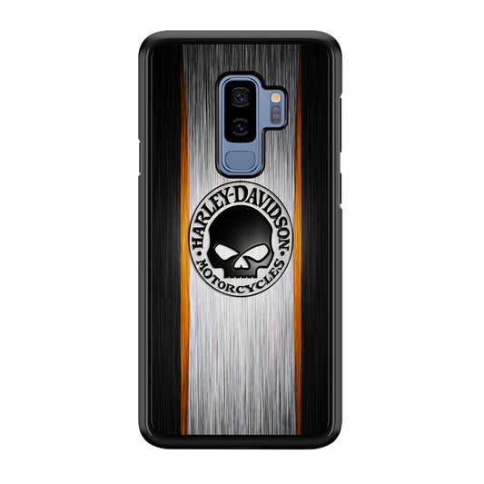 Harley Davidson Stripe Skull Logo Samsung Galaxy S9 Plus Case