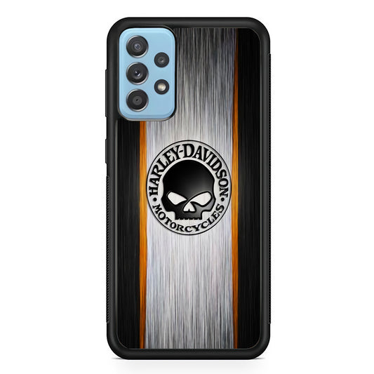 Harley Davidson Stripe Skull Logo Samsung Galaxy A52 Case