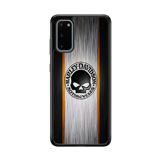 Harley Davidson Stripe Skull Logo Samsung Galaxy S20 Case