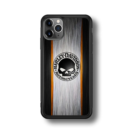 Harley Davidson Stripe Skull Logo iPhone 11 Pro Max Case