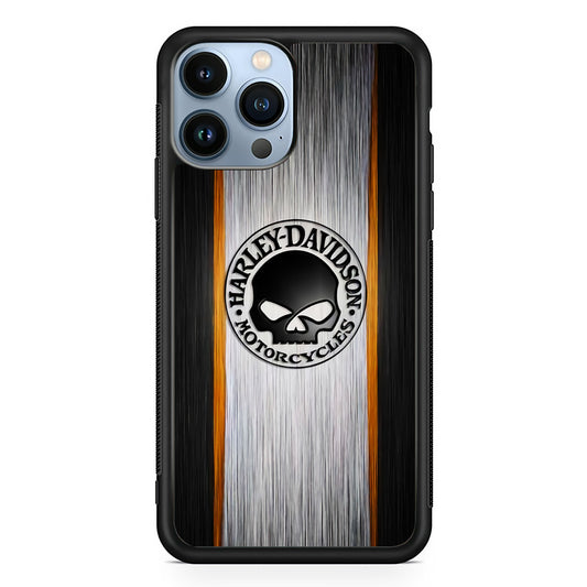 Harley Davidson Stripe Skull Logo iPhone 13 Pro Max Case