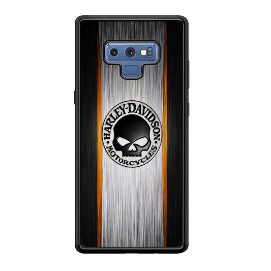 Harley Davidson Stripe Skull Logo Samsung Galaxy Note 9 Case