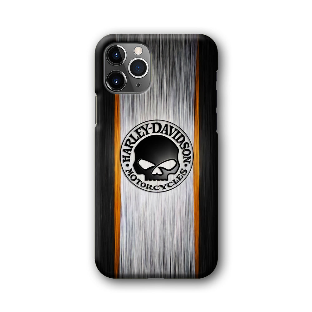 Harley Davidson Stripe Skull Logo iPhone 11 Pro Case