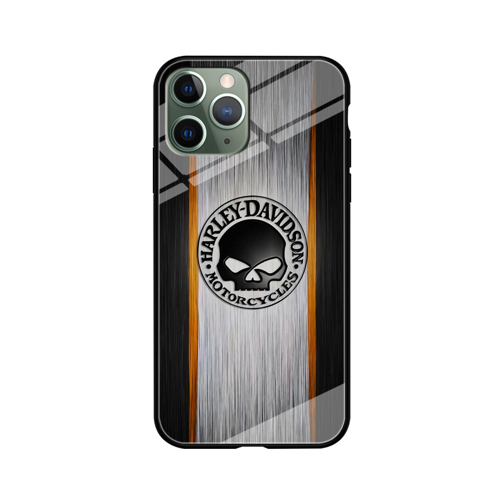 Harley Davidson Stripe Skull Logo iPhone 11 Pro Case