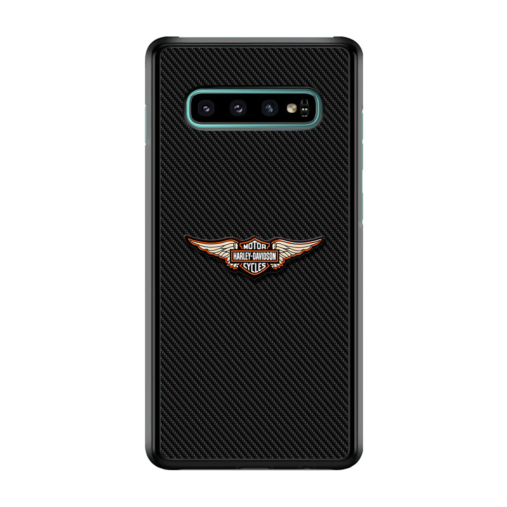 Harley Davidson Wings of Freedom Samsung Galaxy S10 Case