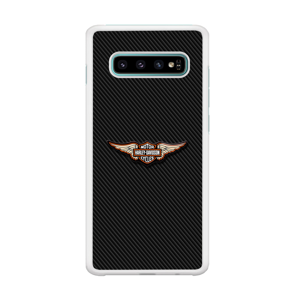 Harley Davidson Wings of Freedom Samsung Galaxy S10 Case