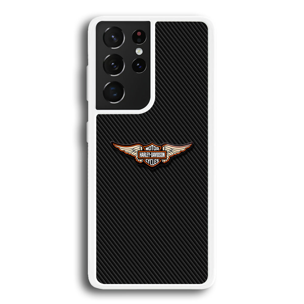 Harley Davidson Wings of Freedom Samsung Galaxy S21 Ultra Case