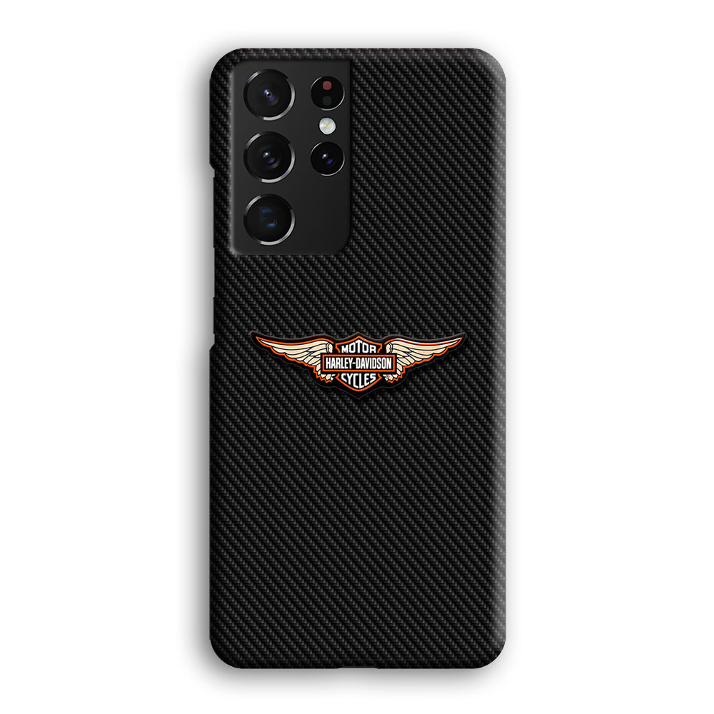 Harley Davidson Wings of Freedom Samsung Galaxy S21 Ultra Case