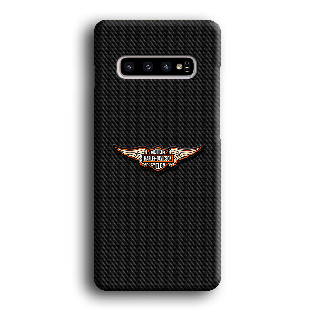 Harley Davidson Wings of Freedom Samsung Galaxy S10 Case