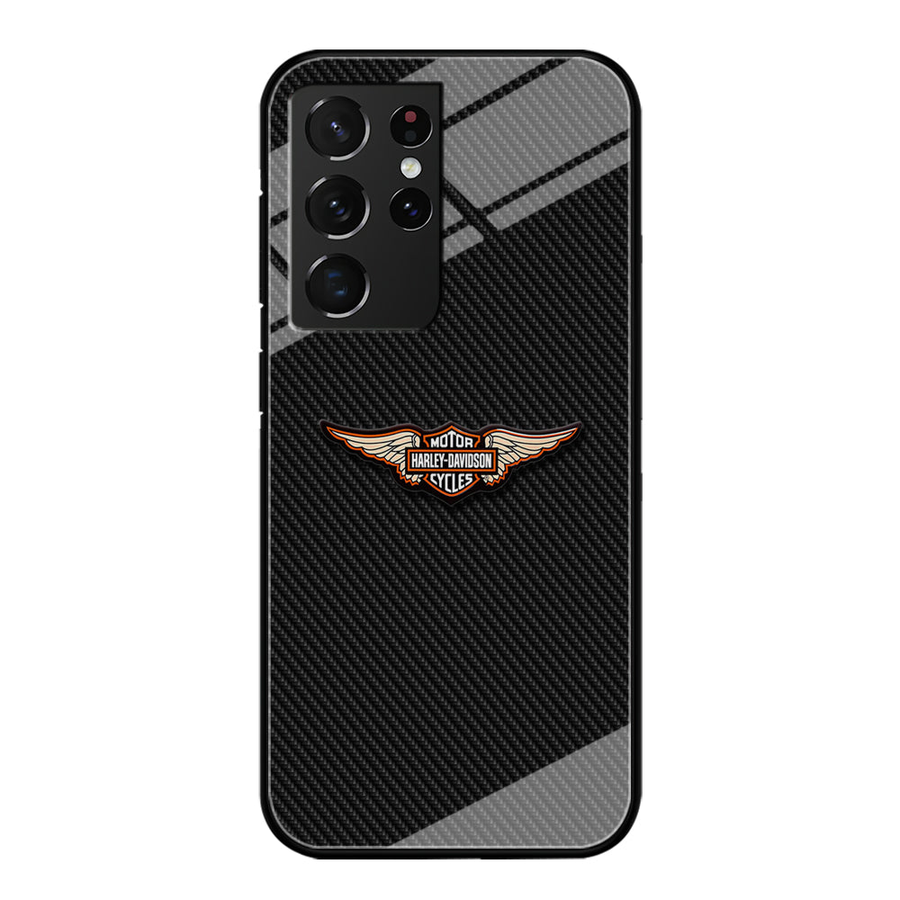 Harley Davidson Wings of Freedom Samsung Galaxy S21 Ultra Case