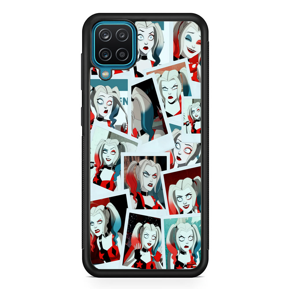 Harley Queen Expression In Frame Samsung Galaxy A12 Case