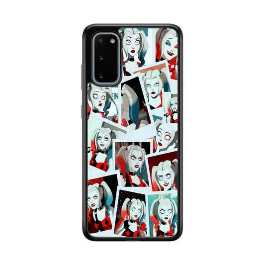 Harley Queen Expression In Frame Samsung Galaxy S20 Case