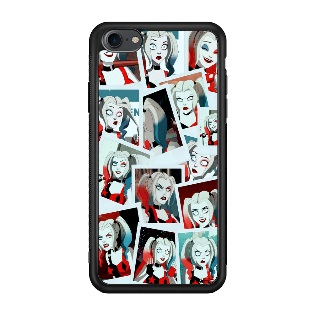 Harley Queen Expression In Frame iPhone 8 Case