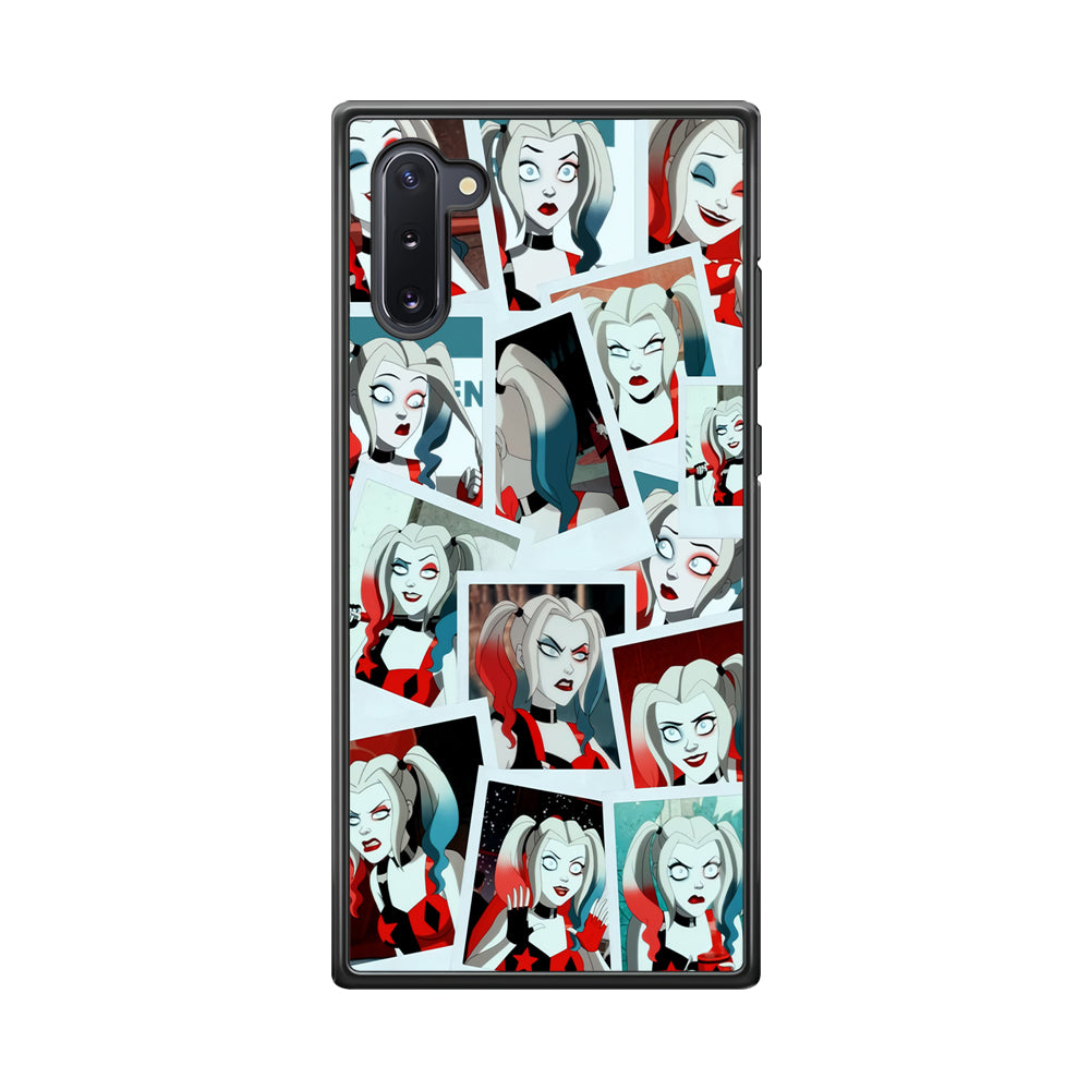 Harley Queen Expression In Frame Samsung Galaxy Note 10 Case