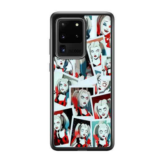 Harley Queen Expression In Frame Samsung Galaxy S20 Ultra Case