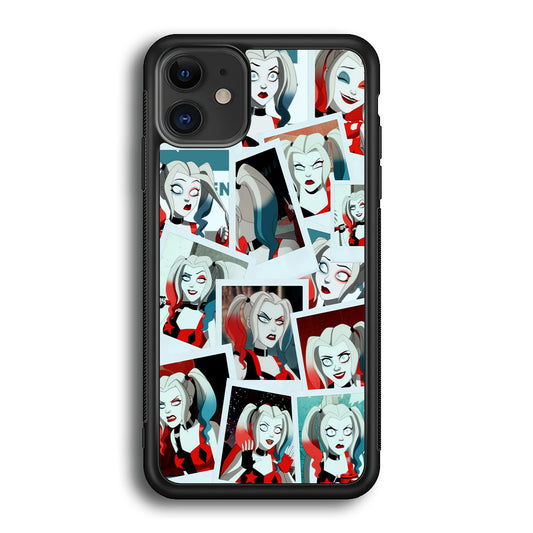 Harley Queen Expression In Frame iPhone 12 Case