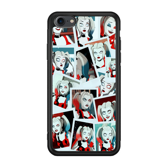 Harley Queen Expression In Frame iPhone 7 Case