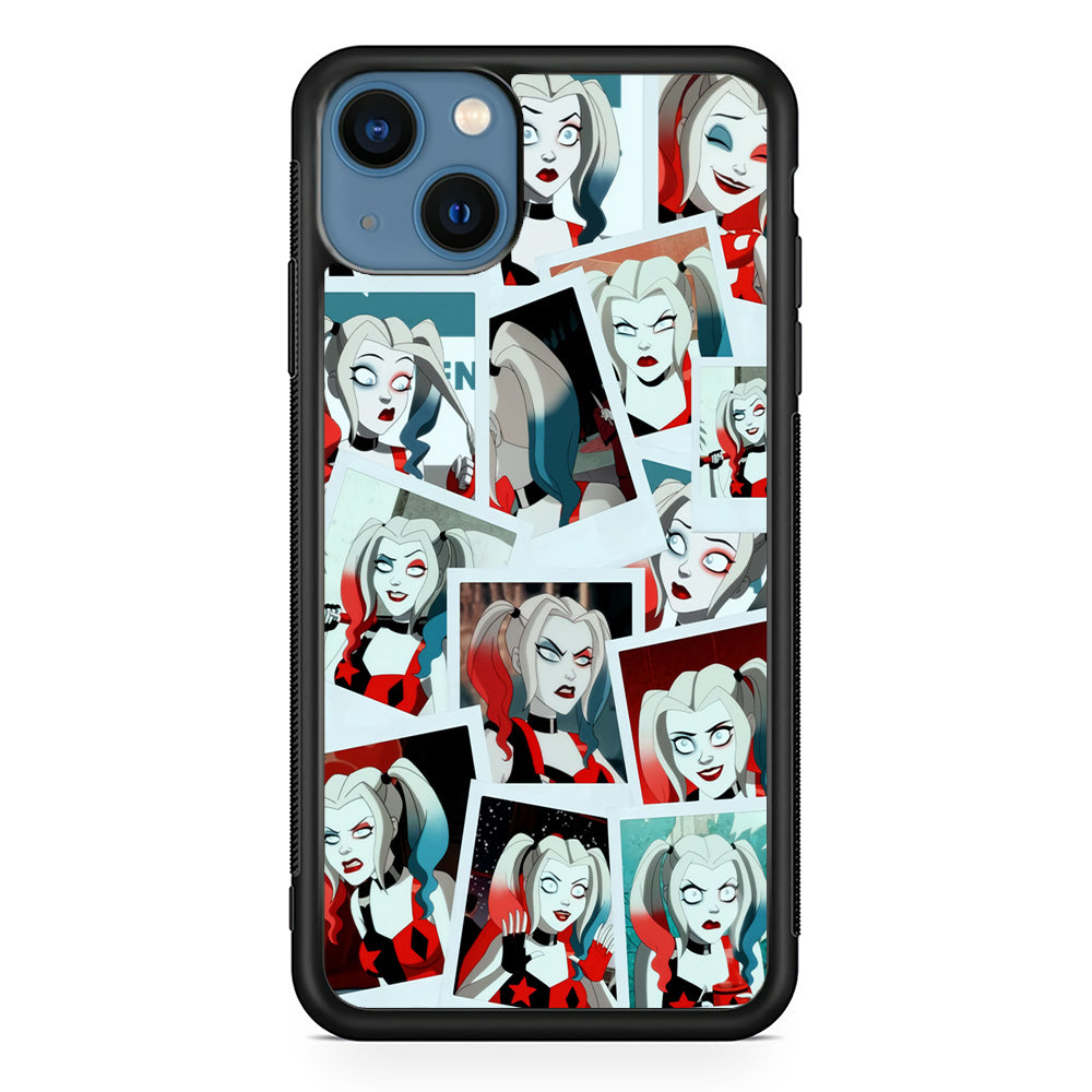 Harley Queen Expression In Frame iPhone 13 Case