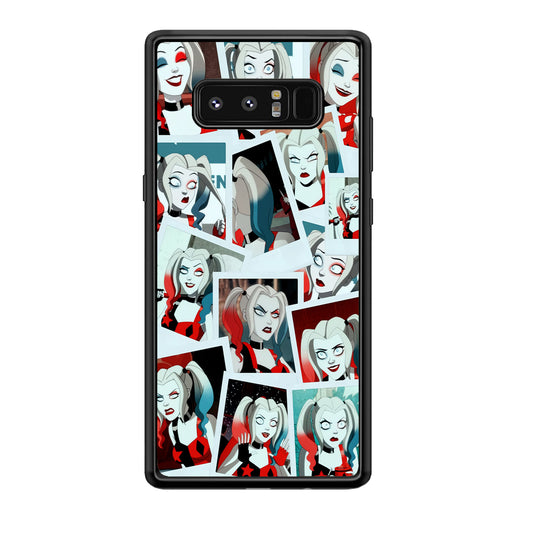 Harley Queen Expression In Frame Samsung Galaxy Note 8 Case