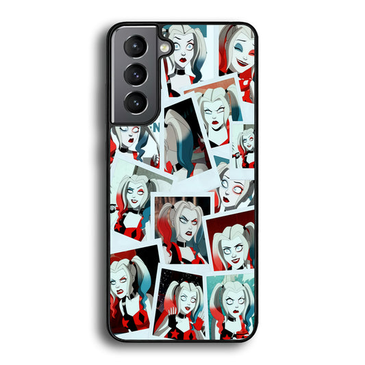 Harley Queen Expression In Frame Samsung Galaxy S21 Plus Case - Carneyforia