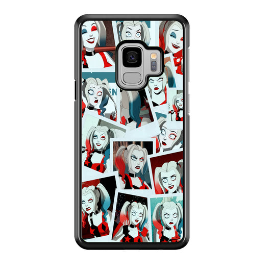 Harley Queen Expression In Frame Samsung Galaxy S9 Case