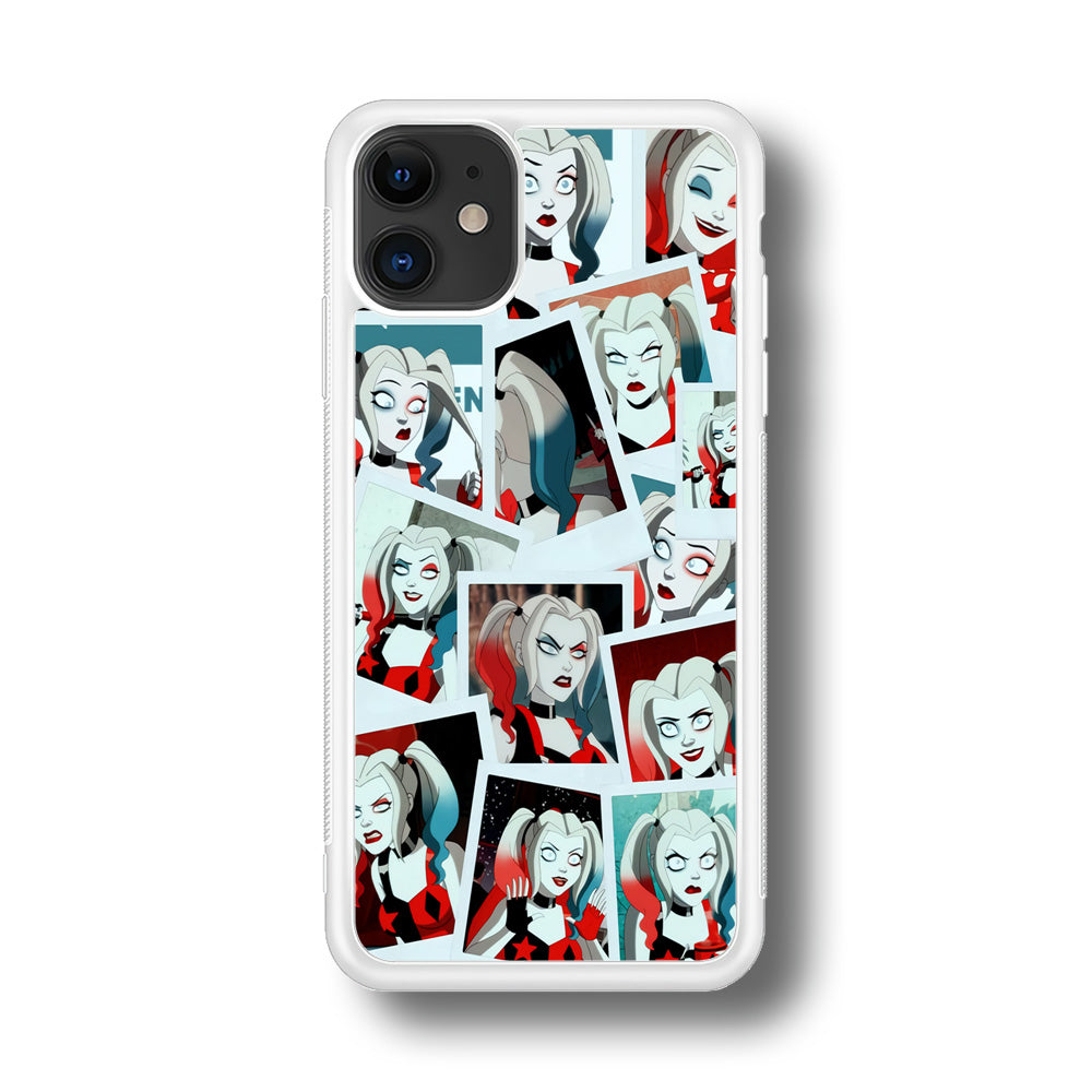 Harley Queen Expression In Frame iPhone 11 Case