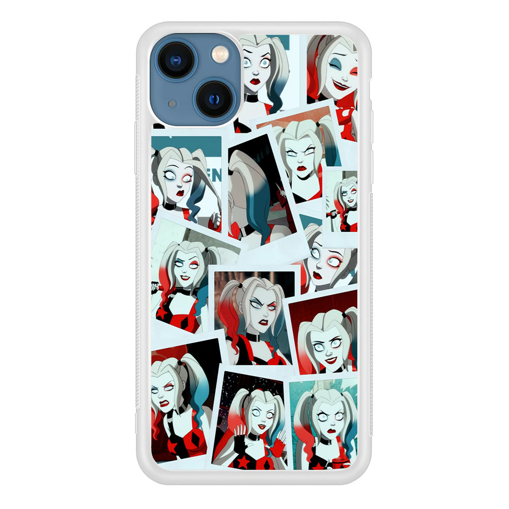 Harley Queen Expression In Frame iPhone 13 Case