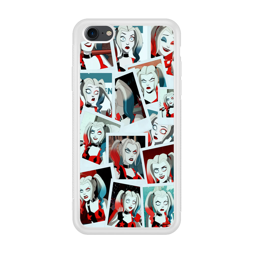 Harley Queen Expression In Frame iPhone 8 Case