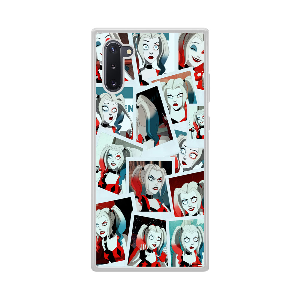 Harley Queen Expression In Frame Samsung Galaxy Note 10 Case