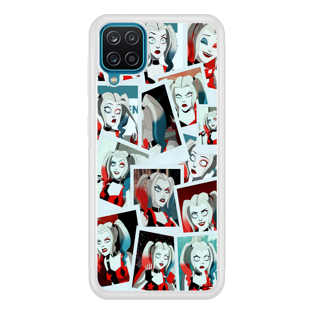 Harley Queen Expression In Frame Samsung Galaxy A12 Case